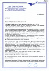 1930 - 7,70 lire Crociera Balbo, ... 