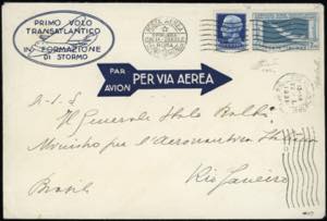 1930 - Aerogramma della Crociera ... 