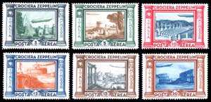 1933 - Zeppelin, serie completa (45/50), ... 