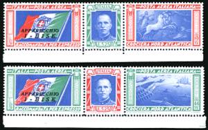 1933 - Trittici I-BISE, serie completa ... 