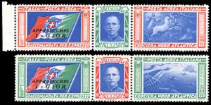 1933 - Trittici I-GIOR, serie completa ... 