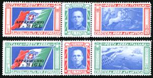 1933 - Trittici I-MIGL, serie completa ... 