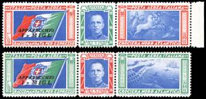 1933 - Trittici I-MIGL, serie complets ... 