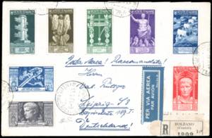 1938 - 1 + 1 lira, 5 + 1 lira Augusto, con ... 