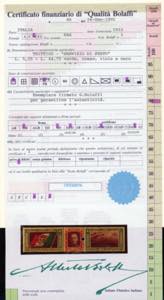 1933 - 5,25 + 44,75 lire Trittico ... 