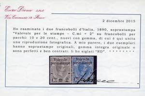 1884/86 - Umberto I, serie ... 