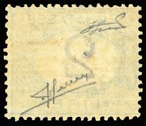 1870 - 2 lire azzurro chiaro e ... 