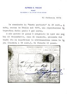 BUSTE PARLANTI CON NUMERO DI SERIE ... 