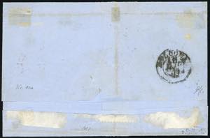 1859 - 2 crazie azzurro, II ... 