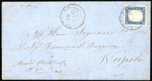 RUOSINA, punti 11 - 20 cent. azzurro ... 