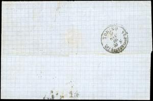 1866 - 2 cent. De la Rue, tiratura ... 