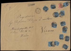 1880 - 2 lire De La Rue, tiratura di Torino, ... 