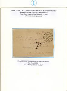 1870/78 - Due lettere non ... 