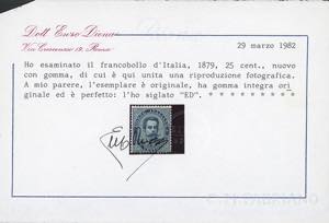 1879 - Umberto I, prima emissione, ... 