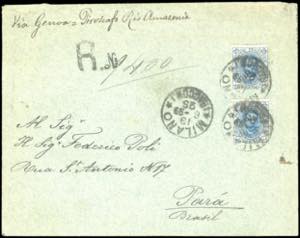1899 - 25 cent. Umberto I (62), due ... 