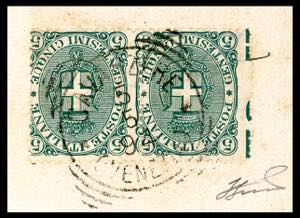 1894 - 5 cent. verde Stemma, ... 