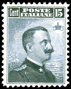 1906 - 15 cent. Michetti. I tipo dent. 12 ... 