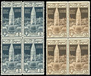 1912 - Campanile di Venezia, serie completa ... 