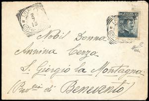 1916 - 20 cent. su 15 cent. Michetti, ... 