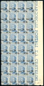 1924 - 25 cent. su 60 cent., I tipo, ... 