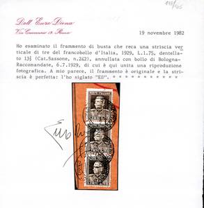 1929 - 1,75 lire bruno Vittorio ... 