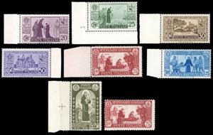 1931 - S.Antonio, serie completa di 8 valori ... 