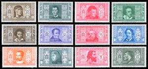 1932 - Dante, serie completa (303/314+A), ... 