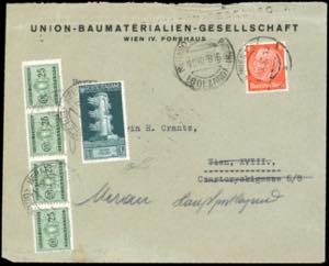 1938 - 10 cent. Augusto (416), usato come ... 