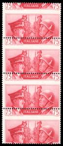 1941 - 75 cent. Fratellanza darmi, ... 