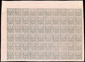 1855 - 9 cent. violetto grigio, non emesso ... 