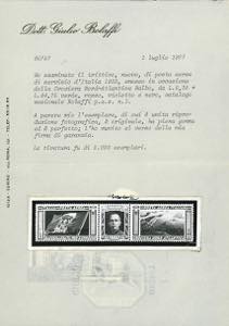 1933 - 5,25 + 44,75 lire trittico ... 