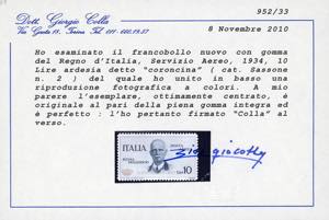 1934 - 10 lire Coroncina (2), ... 