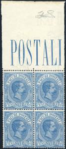 1884 - 20 cent. Umberto I (2), discreta ... 