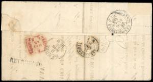 1865 - 10 cent. ocra (1a), ... 