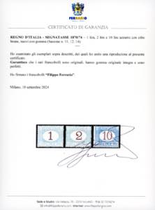 1870/74 - 1 lira, 2 lire, e 10 ... 