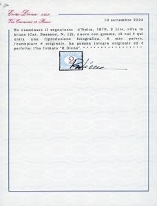 1870/74 - 1 lira, 2 lire, e 10 ... 