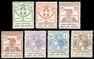 CASSA NAZIONALE ASSIC. INF. LAVORO 1924 - ... 