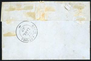 1859 - 20 cent. azzurro scuro ... 