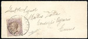 1929 - 20 cent. marca da bollo Tassa di ... 