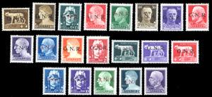 1944 - Soprastampati G.N.R. tiratura di ... 