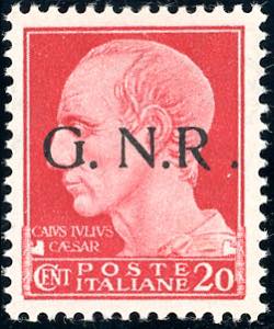 1945 - 20 cent. soprastampa G.N.R. di ... 