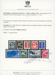 1944 - Soprastampati G.N.R., ... 
