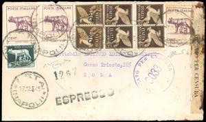 1945 - 50 cent. Lupa, un esemplare con ... 