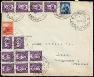 1946 - 50 cent. emissione di Novara, dodici ... 