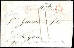 1836 - Lettera prefilatelica da Chiavenna ... 