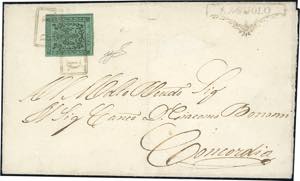 SASSUOLO, P.D. punti 11 - 5 cent. verde, II ... 