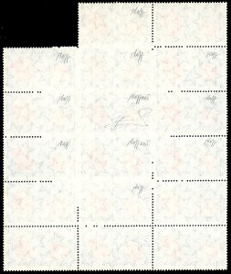 1959 - 25 lire Roma-Parigi, blocco ... 