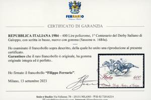 1984 - 400 lire Derby in basso, ... 