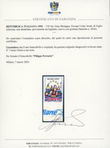 1993 - 750 lire Gran Bretagna, ... 