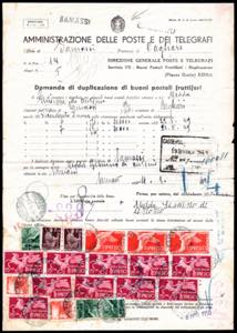 1949 - 15 lire espresso, 10 esemplari, 25 ... 